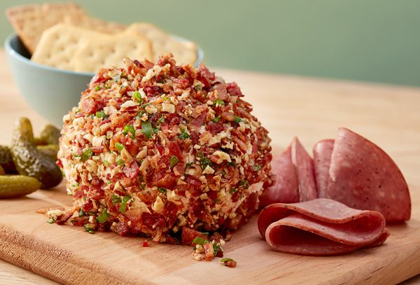 Bacon and Green Onion Cheese Ball