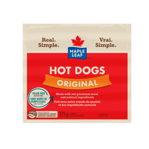 Maple Leaf Original Hot Dogs