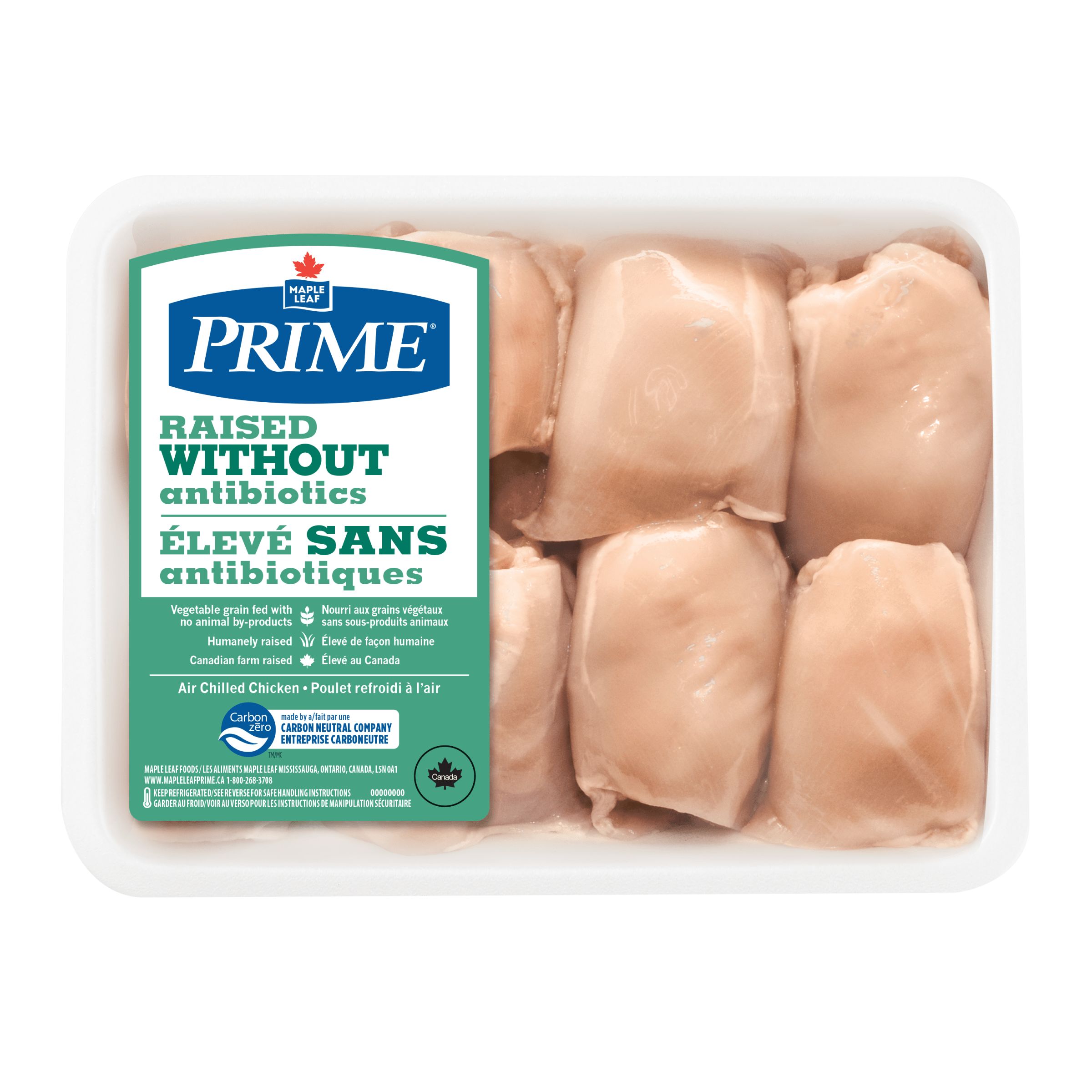 BONELESS, SKINLESS CHICKEN THIGHS