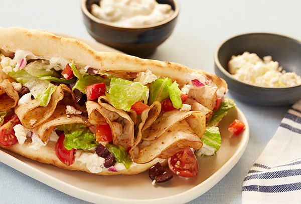 Chicken Gyro Style Pita