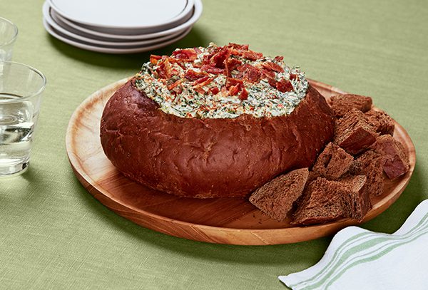 Classic Bacon Spinach Dip