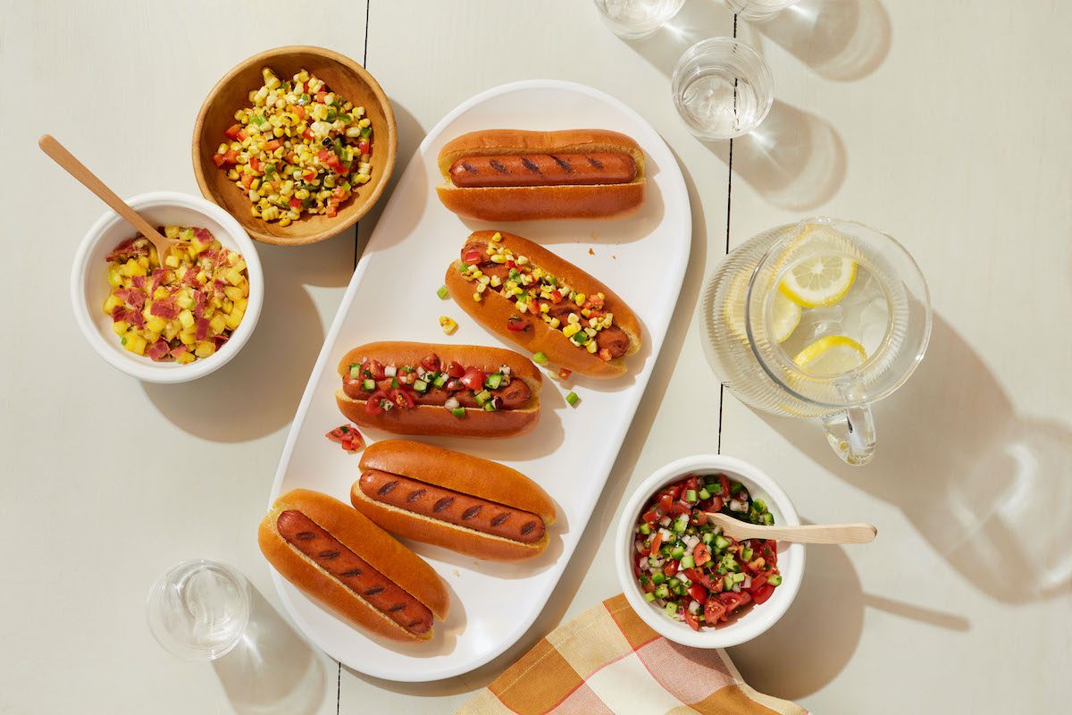 Garnitures de gourmet pour Top Dog