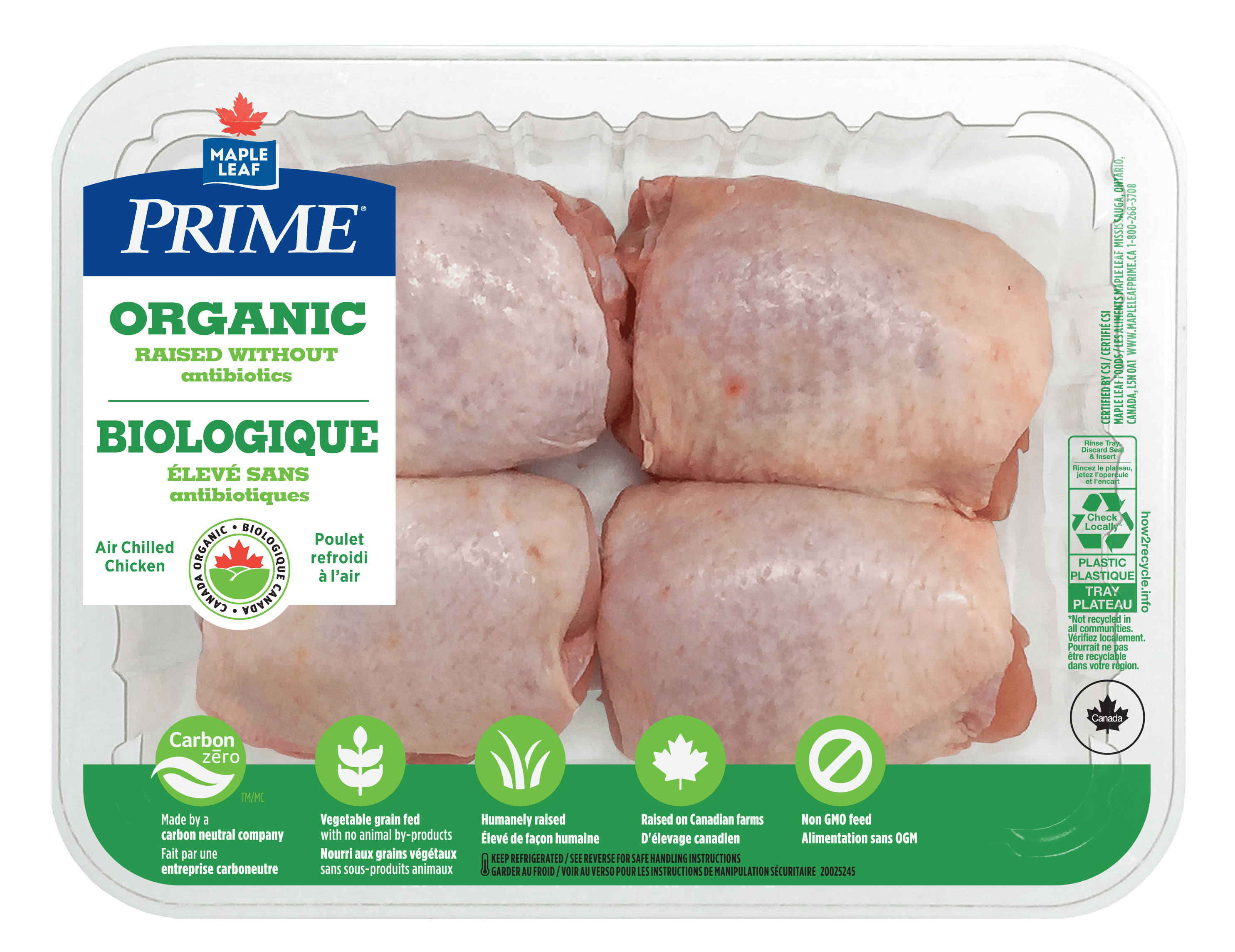 ORGANIC CHICKEN THIGHS