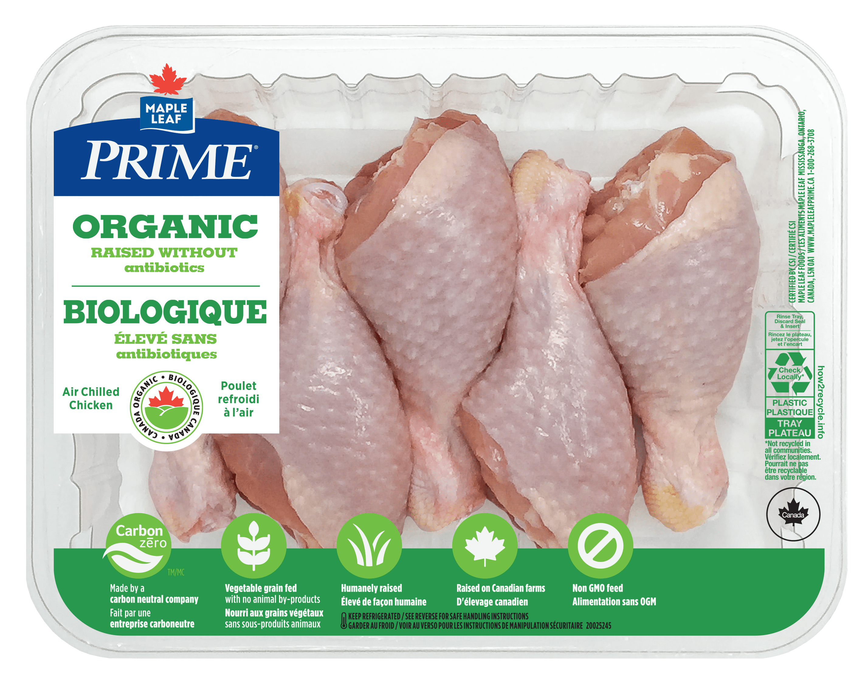 ORGANIC CHICKEN DRUMSTICKS