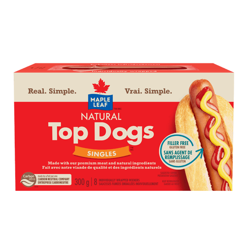 Maple Leaf Natural Top Dogs™ Singles