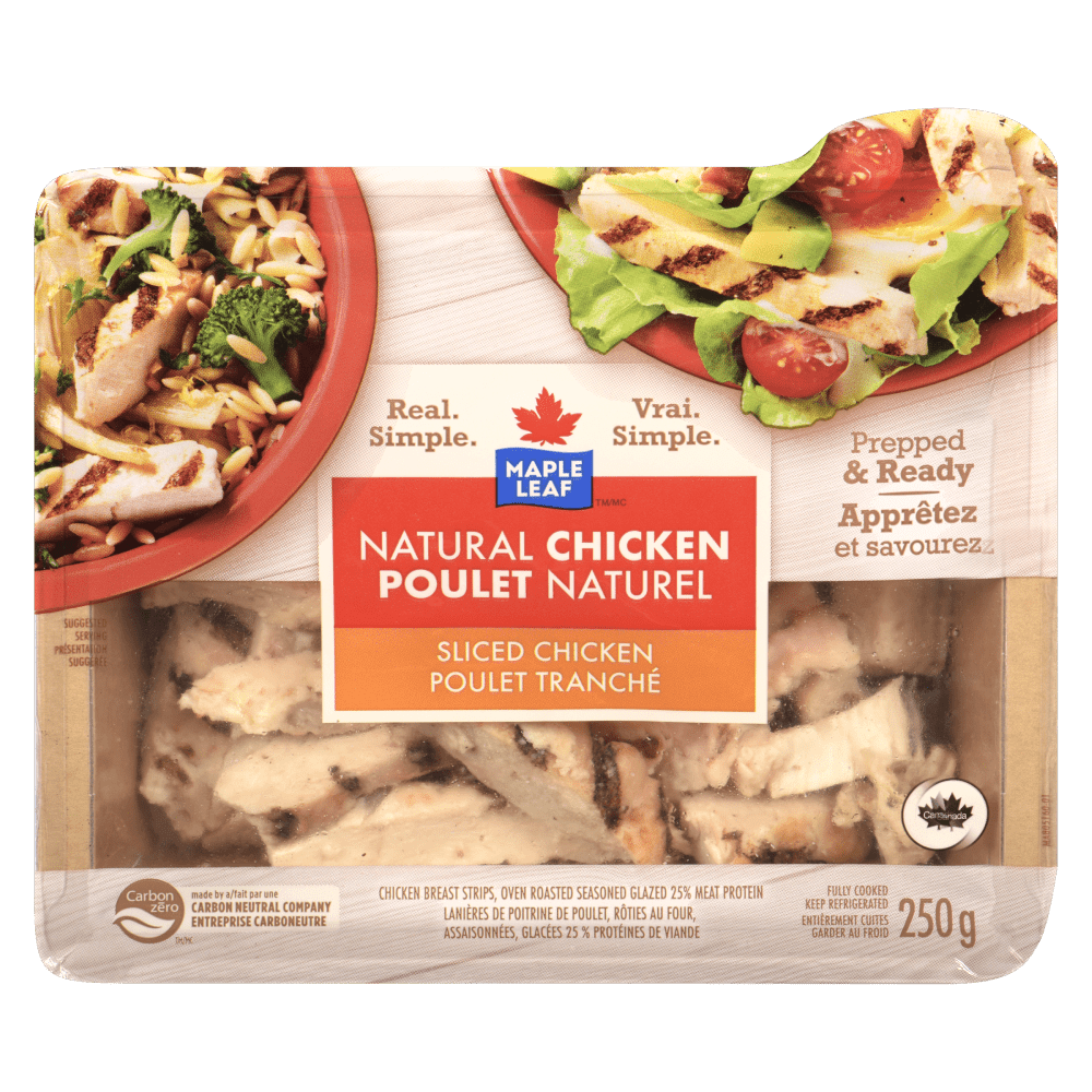 Maple Leaf® Natural Sliced Chicken Breast