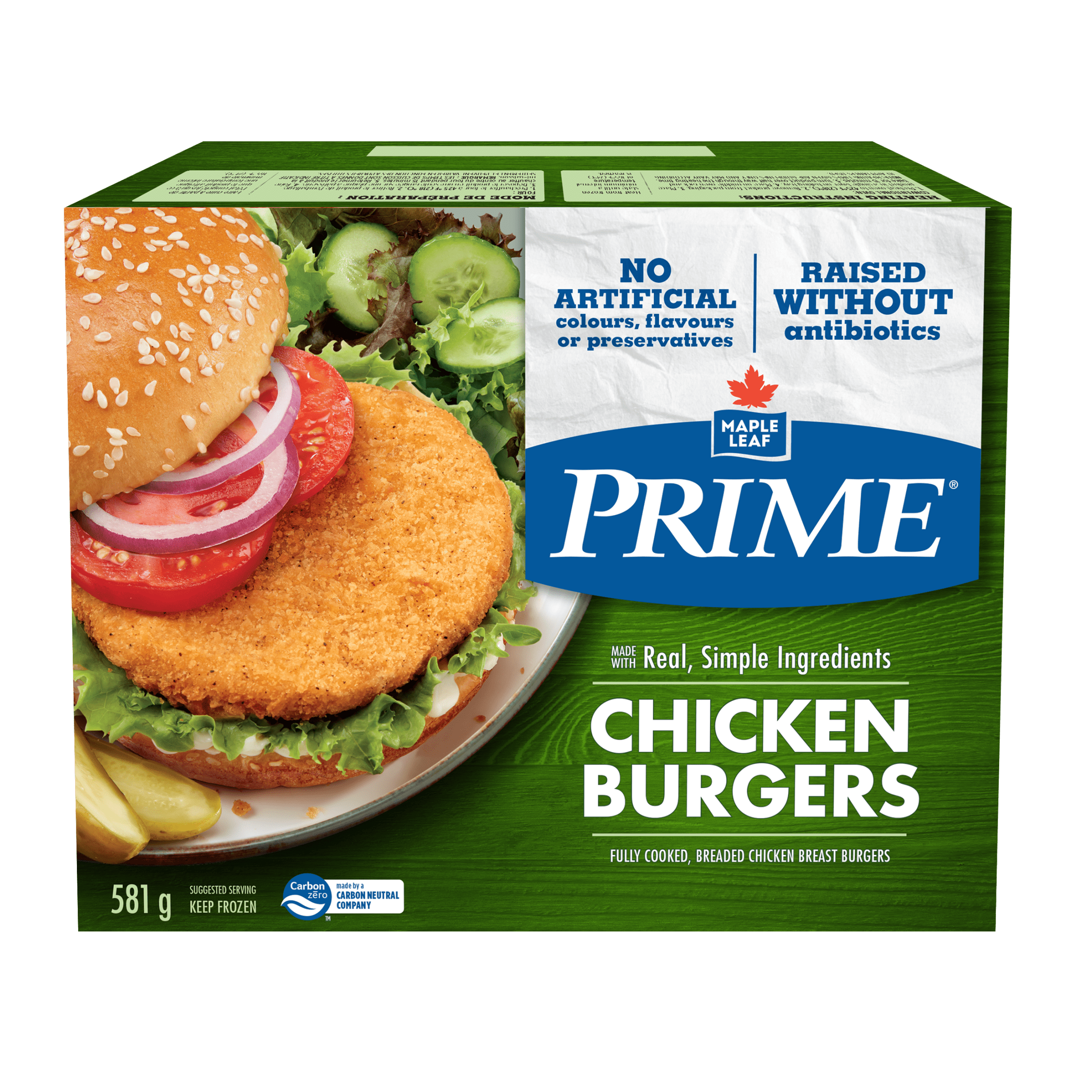 CHICKEN BURGERS