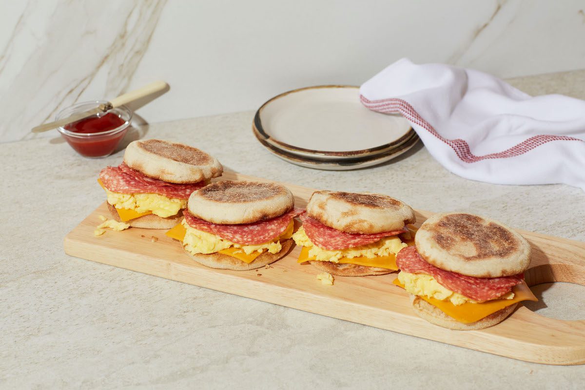 Genoa Salami Breakfast Sandwich