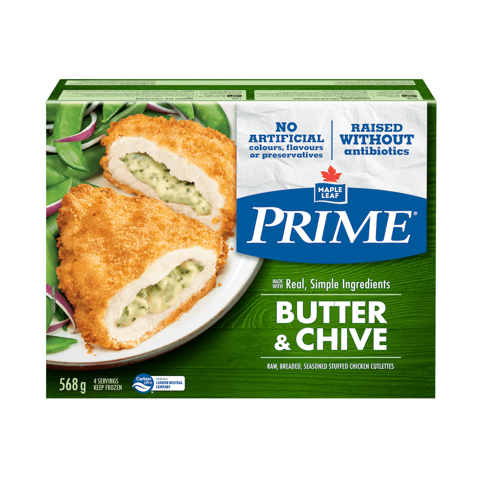 Maple Leaf Prime® Chicken Stuffed with Butter & Chive Maple Leaf