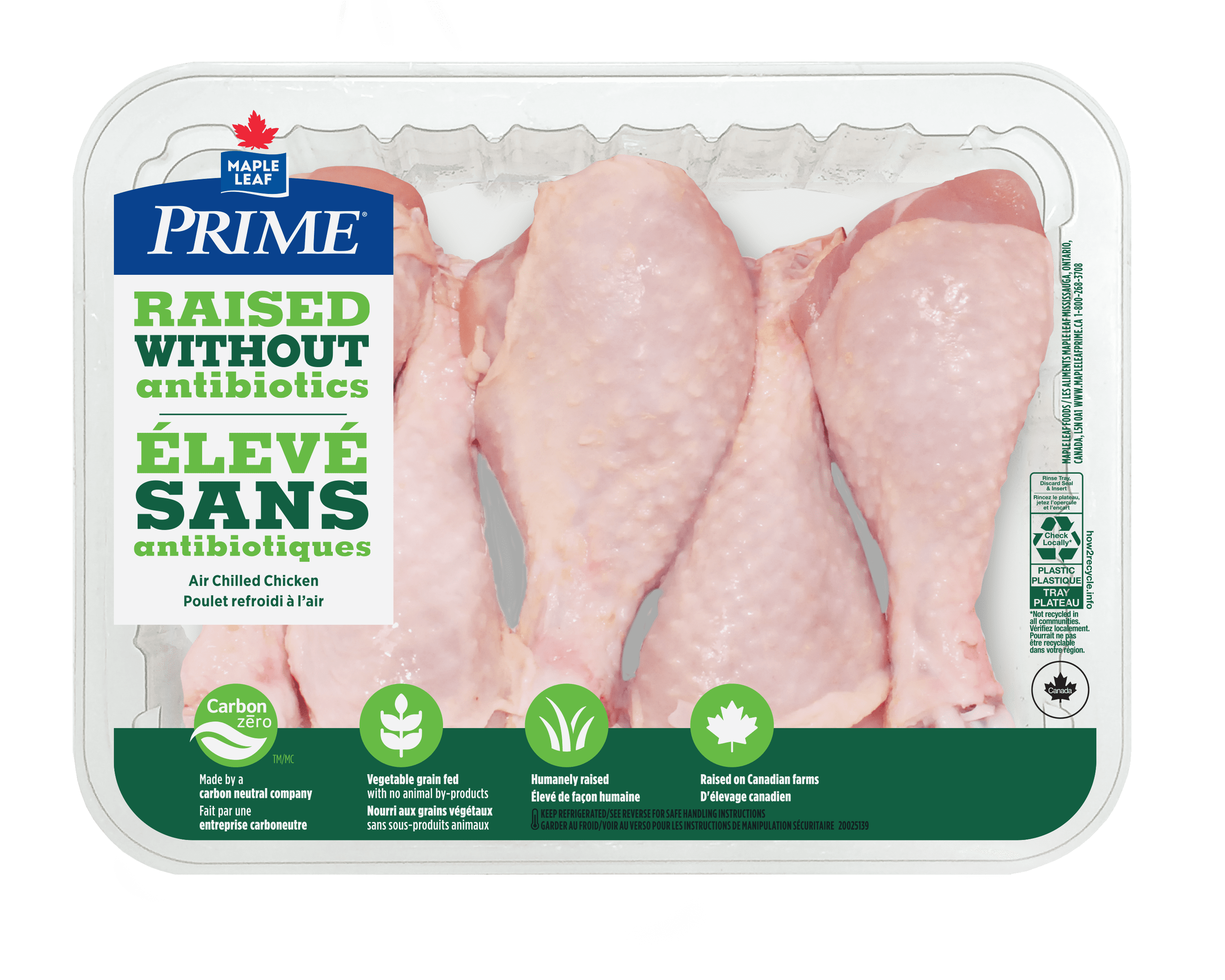 CHICKEN DRUMSTICKS RAISED WITHOUT ANTIBIOTICS