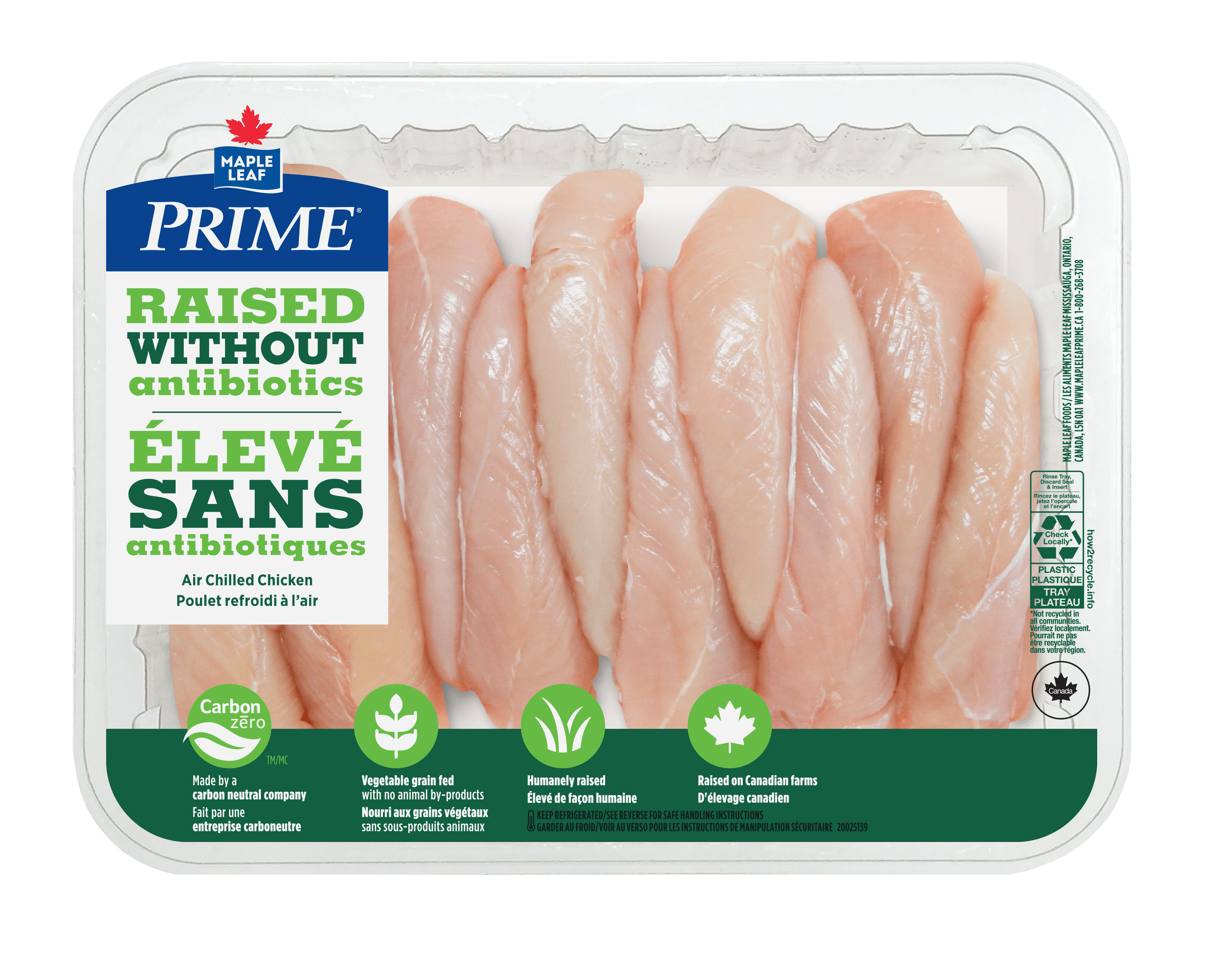 Maple Leaf Prime® Chicken Breast Fillets - Maple Leaf