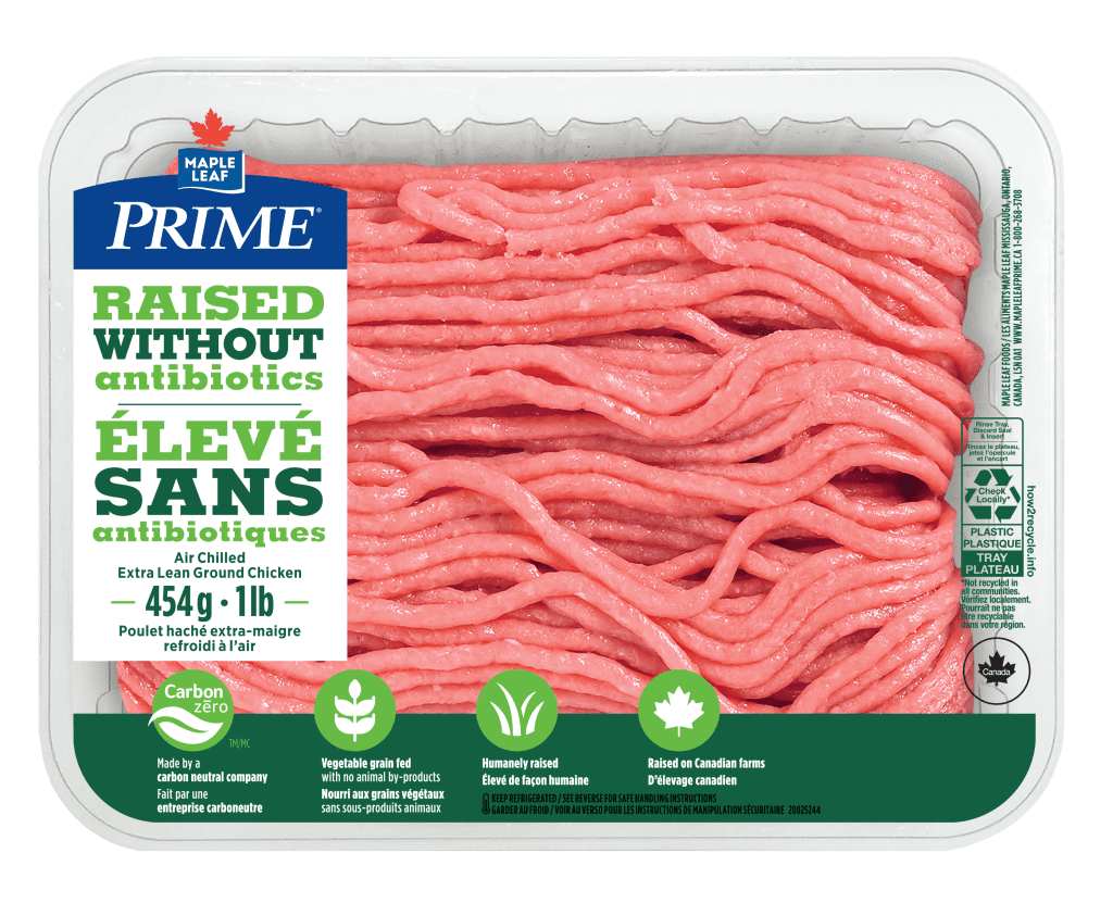 Maple Leaf Prime® Extra Lean Ground Chicken Maple Leaf