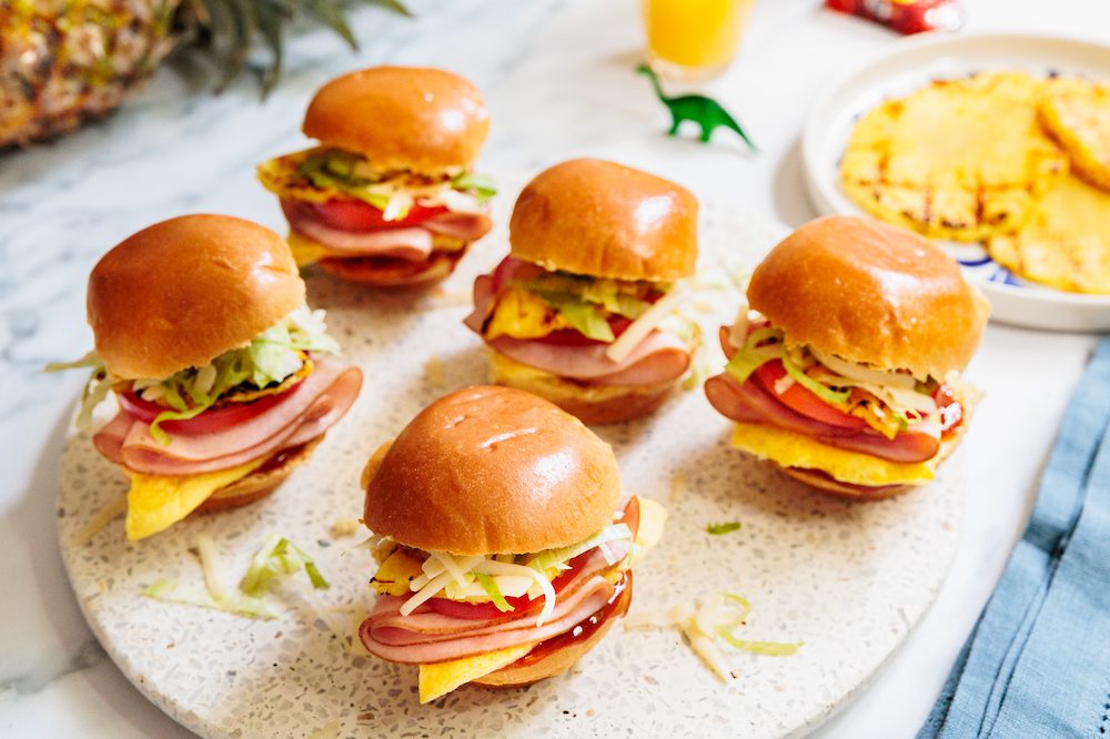 Hawaiian Breakfast Sliders